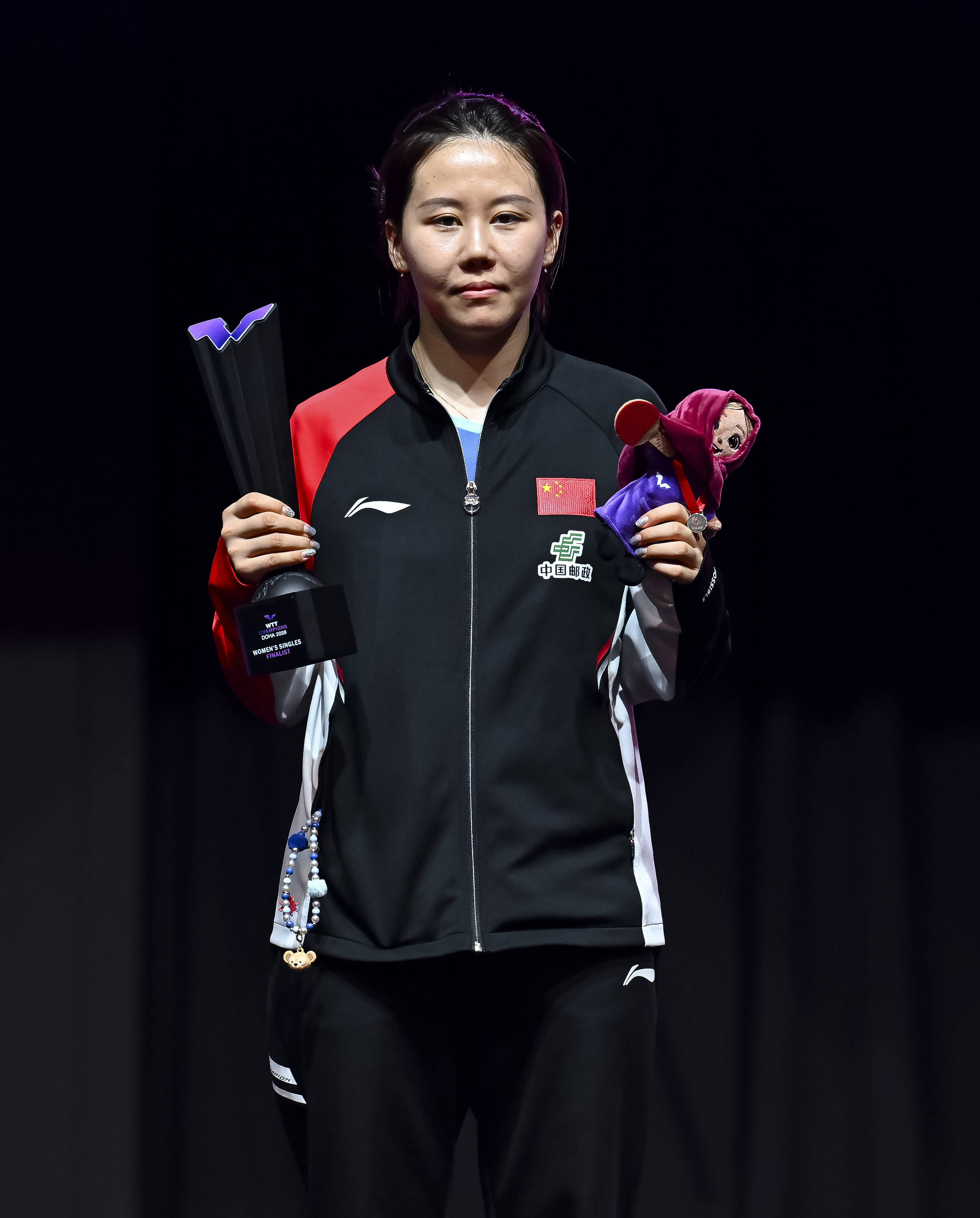 皇冠登2代理
_(体育)乒乓球——WTT多哈冠军赛:朱雨玲女单夺冠