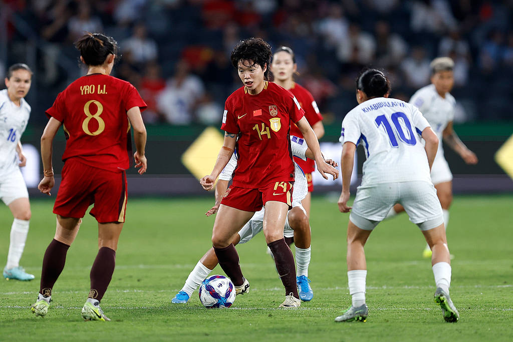 皇冠信用盘在线开户_中国女足3比0击败乌兹别克斯坦皇冠信用盘在线开户，女足亚洲杯迎两连胜